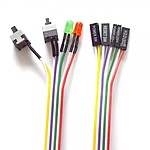 컴퓨터 스위치/LED SET(전원/리셋/그린/레드) T-LEDSW60