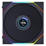 UNI FAN TL LCD 140 (BLACK)