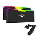 RH-1 EVO ARGB 메모리 방열판 블랙 (2PACK/Controller)