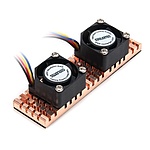 MEM-M2,SSD-CU3 SSD방열판 구리 쿨러2개