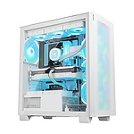 SUITMASTER M3000 뉴본 ARGB 강화유리 화이트 (미들타워)