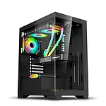 빙산 Dual 글래스 View 강화유리 블랙 (미들타워)