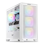 DRX90 MESH RGB 강화유리 (화이트) (미들타워)