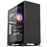 DK1000 MESH 강화유리 (블랙) (미들타워)