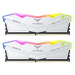 T-Force DDR5 PC5-44800 CL36 Delta RGB 화이트 서린 (64GB (32GB*2)) (5600)