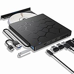 외장ODD, ED02 (DVD멀티레코더/7 in1 멀티허브) (USB 3.0)