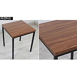 (법인전용) (잇올전용) 40각 다용도 테이블 진티크 600x1000 (청주센터)