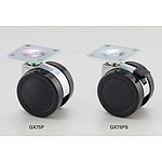 트윈휠 캐스터 (GX75P / 플레이트 타입)