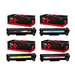 HP 재생토너 CE410A 4색세트 (검정:2.2K/칼라:2.6K)