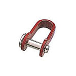 스테인리스 리벳식 샤클(레드) 길이 22 mm폭 9 mm