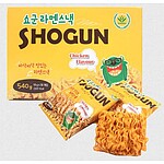 (법인전용) 쇼군 라멘스낵 치킨맛 라면과자 540g (18g X 30개입)