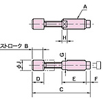 SEPS · SEPR 스프링 돌출 핀