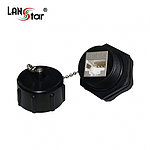 CAT.5E RJ45 옥외용 방수 커플러 (LS-WPK8DS-C5E)