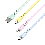 USB C타입 to 8 파스텔 케이블 세트 (STCB-C8|set)