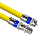 국산 고급형 RF 안테나 5C 연장 동축 케이블 (5M/옐로우) (MLZ-RAY050)