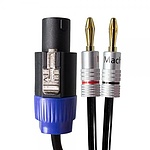 국산 블랙 30C 콤보 스피콘 to 바나나 케이블 10M (ML-B3SB10)