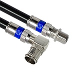 국산 고급형 RF 안테나 5C 꺾임 연장 동축 케이블 (2M/블랙) (MLZ-RLA020)