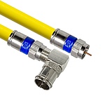 국산 고급형 RF 안테나 5C 꺾임 동축 케이블 (2M/옐로우) (MLZ-RLY020)