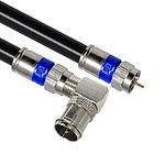 국산 고급형 RF 안테나 5C 꺾임 동축 케이블 (5M/블랙) (MLZ-RL050)