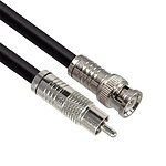국산 고급형 RCA to BNC 5C 동축 케이블 2M (MLZ-CB020)