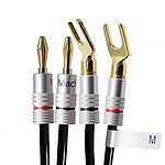 국산 블랙 50C 콤보 바나나 to 말굽 케이블 5M (ML-C5PM05)