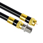 국산 골드 고급형 RF 안테나 5C 연장 동축 케이블 (20M/블랙) (MLZ-GRA200)