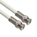 국산 고급형 BNC 5C 동축 케이블 (2M/화이트) (MLZ-WBB020)