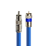 국산 RCA to RF 5C 동축 케이블 (2M/블루) (HT-ZBCR020)