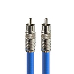 국산 디지털 RCA 75옴 코엑셜 동축 케이블 (2M/블루) (HT-ZBCX020)