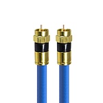 국산 RF 안테나 5C 동축 골드 케이블 (5M/블루) (HT-ZBGRR050)