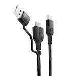 Type-C 3.1+USB-A 2.0 to Type-C 3.1 60W 고속 충전케이블, IHC-HW05-10M (1m)