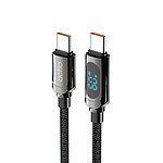 USB C타입 60W 전력표시 고속충전 케이블 (CM-CM) 0.98M (TC-42)