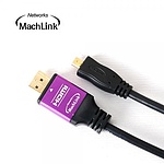 HDMI to Micro HDMI 1.4 변환케이블, 한쪽 퍼플메탈, ML-HMC030 (3m)