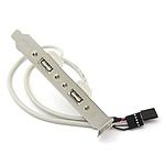 USB2.0 확장브라켓 30cm/2port (ML-U2M003)