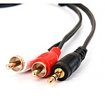 스테레오(3.5) to 2RCA 케이블 10M (ML-S2R100)