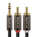 3.5 스테레오 to 2RCA 변환케이블, 고급형, ML-SRH030 (3m)