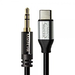 Type-C to 3.5 스테레오 M/M 변환케이블, AUX 이어폰선, ML-CSC010 (1m)