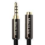 3.5 스테레오 to 3.5 스테레오 M/F 연장케이블, 4극 AUX, ML-SE4H050 (5m)