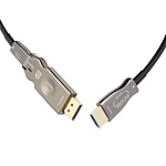 DisplayPort 1.4 to HDMI 2.1 광케이블, 배관용 한쪽 분리형 멀티소켓, ML-DP9H20 (20m)