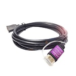 HDMI to HDMI 1.4 M/F 연장케이블, 한쪽 퍼플메탈, ML-HF010 (1m)