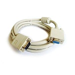 RGB(VGA) to RGB(VGA) M/F 연장케이블, ML-RGE020 (베이지/2m)