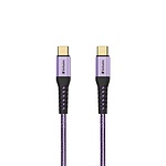 케블라 C to C E-mark USB PD 고속충전 케이블 (1.2M (66917)) (퍼플)