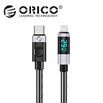 Type-C to 8핀 29W 고속 충전케이블, 전력표시 LED, LDC2L-15 (1.5m)