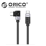 Type-C 3.2 Gen2x2 to Type-C 3.2 Gen2x2 240W 고속 충전케이블, 한쪽 90도 꺽임, CW240-20-05 (0.5m)