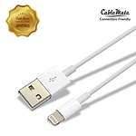 USB-A 2.0 to 라이트닝 8핀 충전케이블 (화이트/3m)