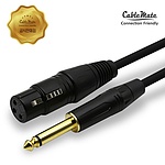 캐논 XLR(암)-5.5(수) 모노 마이크 케이블 3M (CM-5MXF03)