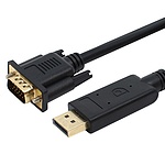 DisplayPort 1.1 to RGB(VGA) 변환케이블, 락킹 커넥터, MBF-DPVC05 (5m)