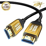HDMI 2.1 광케이블, 골드메탈 MBF-8KHDMI70 (골드/70M)