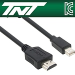 Mini DisplayPort 1.1 to HDMI 변환케이블, 락킹 커넥터, NM-TNT80 (블랙/3m)