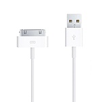 30핀 To USB 케이블 1M (화이트/30핀) (DW-APP30-1M)